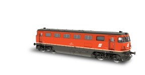 Jägerndorfer Collection JC10512 - H0 Diesellok 2050.011 orange Metall der ÖBB; Ep. IV-V - Digital mit Sound - Wechselstrom